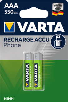 Varta Recharge Accu Phone AAA 550mAh 2'li İnce Kalem Pil kullananlar yorumlar